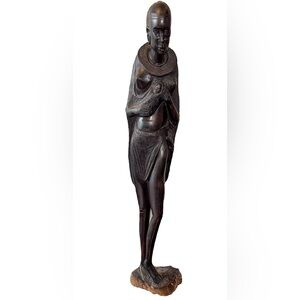African Blackwood Makonde Carving, Tanzania